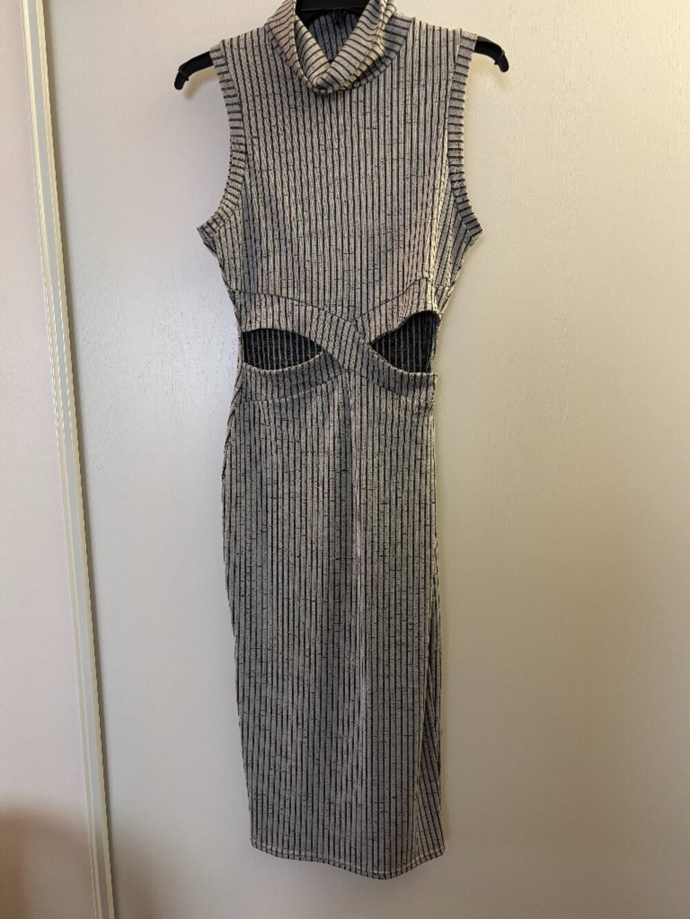 Missguided Cowl Neck Drape Dress